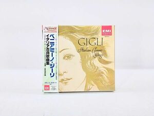 ク/ GIGLI Italian Classic Songs ベニアミーノ・ジーリ イタリア古典歌曲集 EMI 紙ジャケット 帯あり /HY-0027