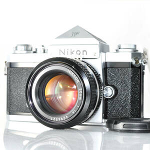 【ニコン】Nikon F フィルムカメラ + 50mm F1.4 レンズ #c248