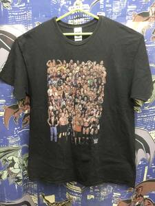 WWE スーパースター 集合 プリント Tシャツ XL 大きめ ビッグサイズ アメリカンプロレス