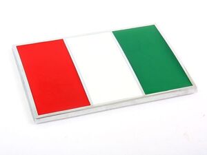 立体世界国旗 ステッカー 車用 バイク#イタリア