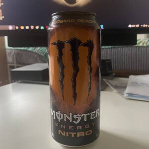 【海外版】MONSTER ENERGY NITRO COSMIC PEACH モンスター エナジー ナイトロ ニトロ コズミックピーチ エナジードリンク 【国内未発売】