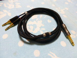 MDR-Z7 Denon D9200 HiFiMAN SUNDARA ANANDA 用 銀メッキOFC 八芯 ブレイド編み 4.4mm5極 CINQBES 純銅 トープラ販売 Z1R HA WM90-B