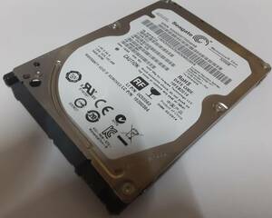 Seagate製中古ノート用2.5インチHDD / 320 GB / ST320LT012-1DG14C / 115時間使用 / 5400rpm / キャッシュ：16MB / 不良セクタなし