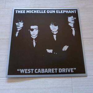 ミッシェルガンエレファント B④ EP 限定カラー レコード WEST CABARET DRIVE 美品 グッズ MICHELLE GUN ELEPHANT