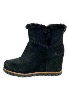 UGG australia◆SEYLINEショートブーツ/25cm/BLK/スウェード/1117530