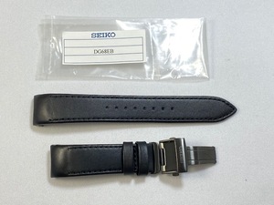 DG68EB SEIKO セイコー スピリット 20mm 純正革ベルト カーフ ブラック SCBS007/6R15-00P0他用 ネコポス送料無料