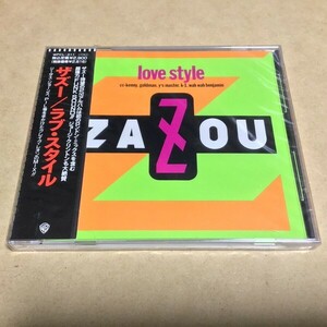 【未開封】ザズー／ラブ・スタイル(Zazou) WPCL-211 1990年盤 クレイジーケンバンド