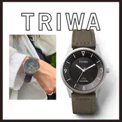 ○★新品 未使用 TRIWA タイムフォーソーラー 定番ソーラーテック式腕時計