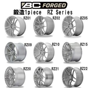 BC Forged 鍛造 ホイール 19inch 19インチ RZシリーズ オーダーメイド 8.0J～13.0J BCフォージド 35色より選択可 1本