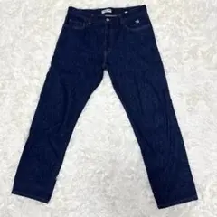 美品 CAHLUMN カウラム(L)セルビッチ デニム 赤耳 ストレート バギー