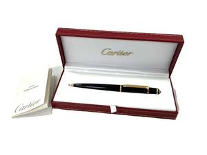 Cartier/カルティエ ディアボロ ドゥ ボールペン ST180003 ブラックコンポジット ゴールドプレイテッド 筆記用具 文房具（SER2475）