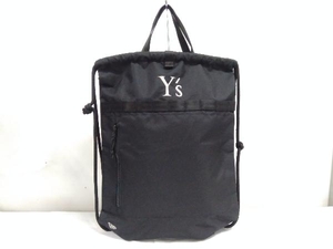 Y’s×NEW ERA Day Sack YE-153-996 ナップサック 2WAY ブラック