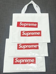 送料無料 小 3枚 新型 Supreme bag 24SS シュプリーム ショッパー ショップ袋 エコバッグ トートバッグ 店舗限定 box logo ボックスロゴ 