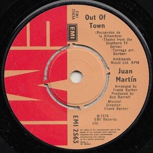 英7 Juan Martin Out Of Town EMI2563 EMI /00080