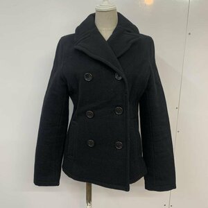 SHIPS S シップス コート ピーコート Coat 黒 / ブラック / 10041522