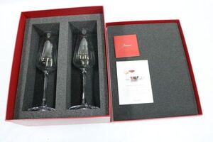 usB-066/Baccarat/バカラ/シャトーバカラ/ワイングラス/2客セット/サイズL/ラージ/現状品