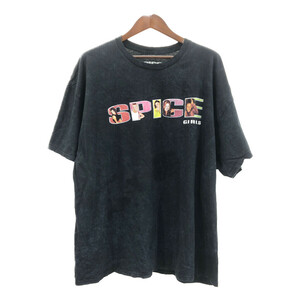 SPICE GIRLS スパイスガールズ 半袖Ｔシャツ ブラック (メンズ 28) 中古 古着 Q6494