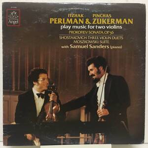 ◇ ITZHAK PERLMAN & PINCHAS ZUKERMAN / バイオリン ◇ ANGEL 米