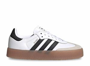 adidas Originals WMNS Sambae "Footwear White/Core Black/Gold Metallic" 24.5cm JI1349