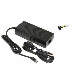 picoPSU-160-XT対応 192W 純正ACアダプター(12V,16A,ファンレス) + 4 pin mini-din jack(コ