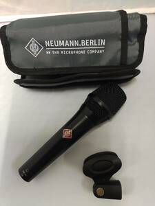 ★ NEUMANN/ノイマン KMS104 (ブラック) スタンドクランプ,パッド入りナイロンバッグ付属 ★