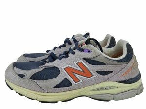 ニューバランス USA製 M990TD3 27.0cm パープル New Balance 箱付き 中古品[C153U544]