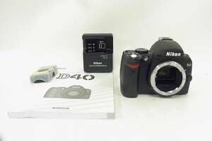 Q217-N38C-73 NIKON ニコン D40 デジタル一眼レフカメラ 現状品③