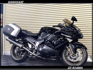 ★ZZ-R1400A★ZZR1400★車検付きで即納可能！★サイドパニア付きのツアラー使用！★ロングスクリーン★嬉しいETC付き！★大特価★