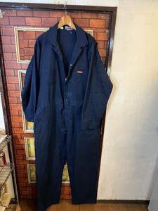 つなぎ ツナギ オールインワン dickies ディッキーズ ビックサイズ　xxl 2XLくらい メカニック アウトドア 1円スタートアメリカ古着