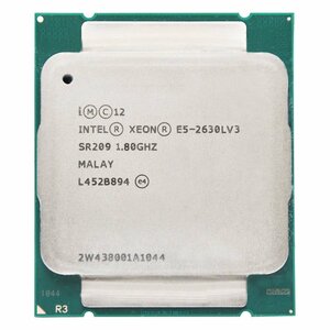 ★正規品★デスクトップ用cpu Intel Xeon E5-2630L v3 SR209 1.8GHz CPU E5-2630LV3【中古】送料無料