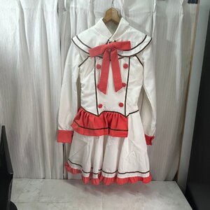 ♪M♪ コスプレ バレンタイン・キッス制服　AKB48 アイドル ワンピース 制服風 ピンク ステージ衣装 フルセット 中古品 ♪A-241117