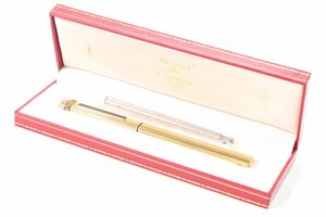 Cartier カルティエ トリニティ ボールペン ゴールドカラー 文具 筆記用具 5745-B