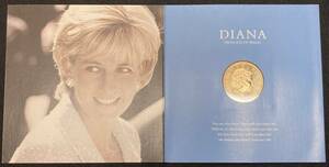 ロイヤルミント　ダイアナ妃　１９９９年メモリアルコイン　５ポンド　キュプロニッケル　３８mm ２８グラム　本物保証　お薦め超美品