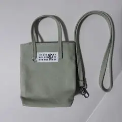 MM6 Maison Margiela ロゴ ミニ キャンバストートバッグ