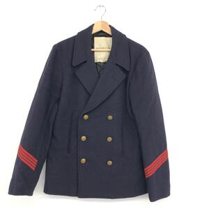 ◆RALPH LAUREN DENIM&SUPPLY ポロラルフローレンデニム&サプライ P コート M◆ ネイビー メンズ アウター 金ボタン