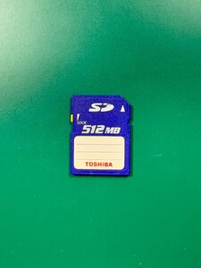 TOSHIBA 東芝 SDカード 512GB 1枚 フォーマット済み 動作確認済みジャンク品