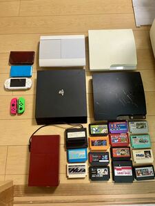 1円スタート SONY PS4 PS3 Nintendo new 3DS LL 3DS などまとめ売り 動作未確認