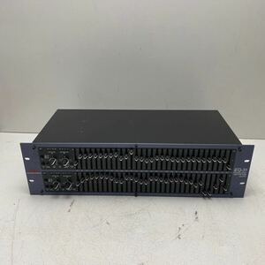 【通電OK】dbx/ディービーエックス iEQ31 iEQ-31 31バンド2chグラフィックイコライザー 中古 現状品 10161554