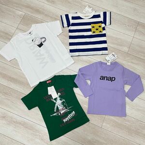 4点セット ブランシェス アナップ デビロック ロンT 長袖 Tシャツ