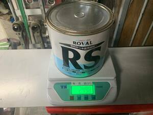 [180FA-4315]　【中古・半端品】　ROVAL ローバルシルバー　３．５K缶（実際の残量 約２．５K）　亜鉛メッキ面用塗料 　G2500A80