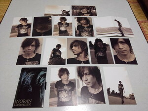 ●　INORAN イノラン　【　2007 Determine　ポストカード 16枚セット　】　ルナシー LUNA SEA