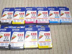 2026年期限 エプソン ICBK70L ICY70L ICM70L ICLM70L ICC70L ICLC70L 6色10本セット