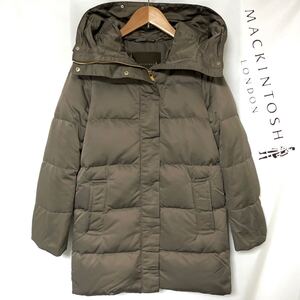 MACKINTOSH マッキントッシュ ダウンジャケット ダウンコート レディース ブラウン ベージュ 34 S