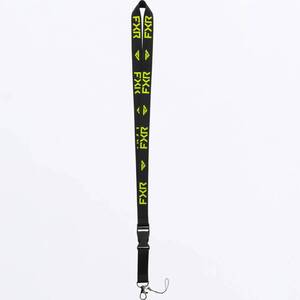 FXR Racing カナダ スノーモービル Lanyard ランヤード キーホルダー ブラック/イエロー Black/HiVis ● スマートレター 新品未使用