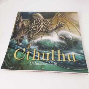 Cthulhu クトゥルフ カレンダー 2018年 詳細不明 クトゥルフ神話 神話 TRPG グッズ