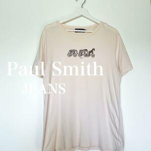 Paul Smith JEANS ポールスミスジーンズ 　ロゴ入　半袖　Tシャツ