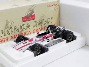 HDC限定 エブロ 1/20 ホンダ F1 RA301 #5 1968 アメリカGP HONDA 1968 AMERICA GRAND PRIX