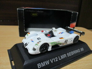 JADI　　 1/43 　「 BMW V12 LMR 」　 #42　　 ホワイト　　 セブリング 1999ｙ ・送料 500円　　レターパック発送　　訳あり