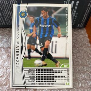 ◆WCCF 2004-2005 マルコ・マテラッツィ Marco MATERAZZI Inter◆