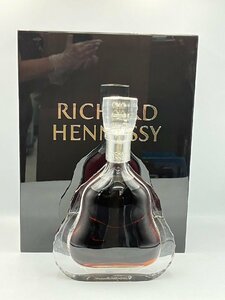 【同梱不可】RICHARD HENNESSY ヘネシー リシャール　ケース・箱付き 700ml 40% ※フィルム割れあり 未開栓 古酒 ZV006492